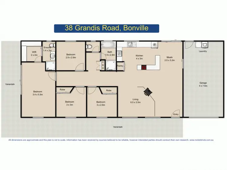 Floorplan of Homely house listing, 38 Grandis Road, Bonville NSW 2450
