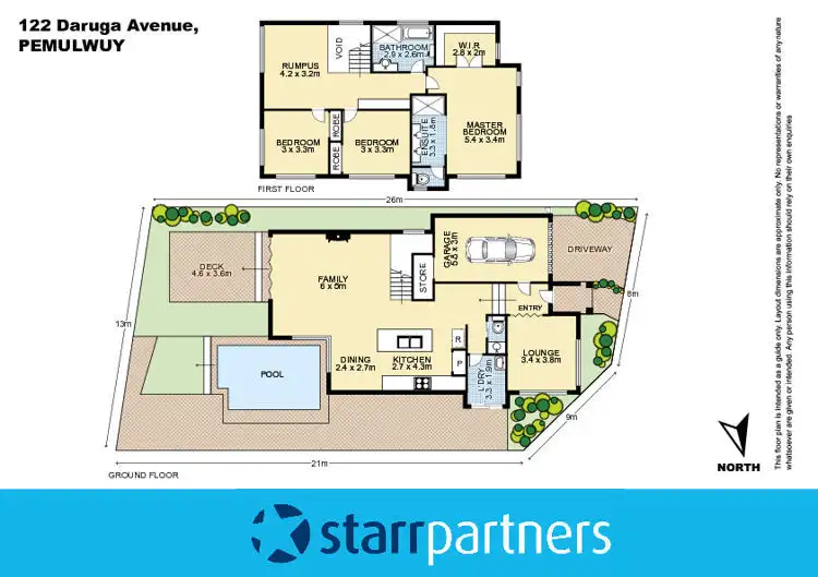 Floorplan of Homely house listing, 122 Daruga Avenue, Pemulwuy NSW 2145