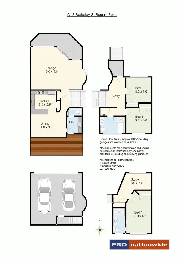 Floorplan of Homely unit listing, 5/43 Berkeley Street, Speers Point NSW 2284