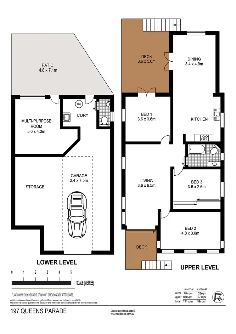 Floorplan of Homely house listing, 197 Queens Parade, Brighton QLD 4017