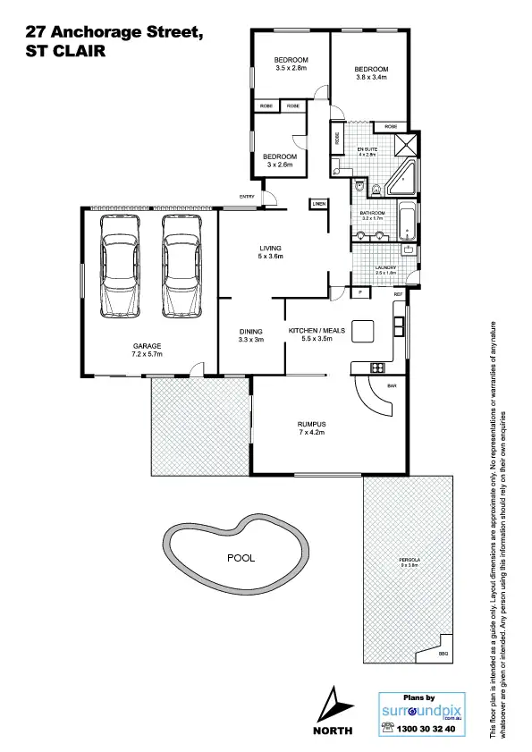 Floorplan of Homely house listing, 27 Anchorage Street, St Clair NSW 2759