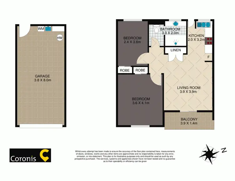 Floorplan of Homely unit listing, 4/141 Stoneleigh Street, Lutwyche QLD 4030