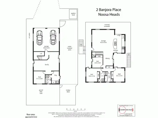 Floorplan of Homely house listing, 2 Banjora Place, Noosa Heads QLD 4567