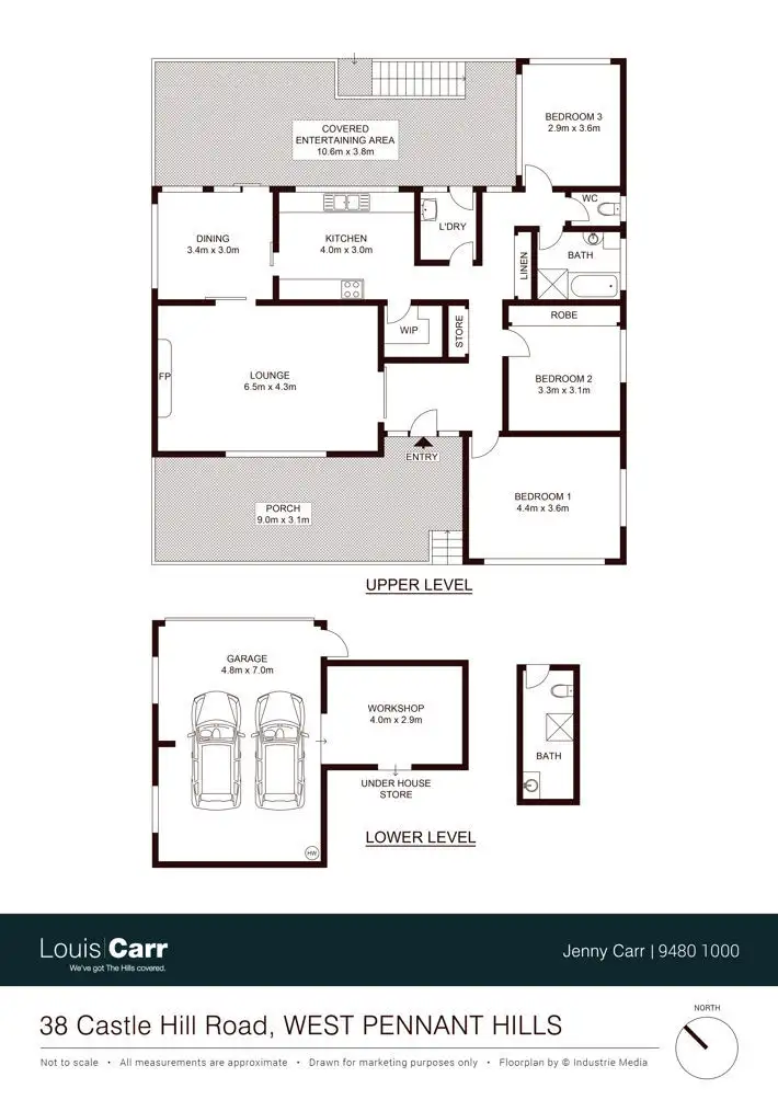 Floorplan of Homely house listing, 38 Castle Hill Road, West Pennant Hills NSW 2125