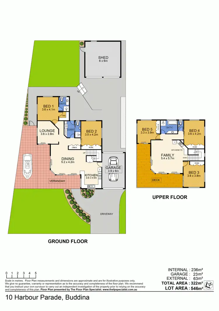 Floorplan of Homely house listing, 10 Harbour Parade, Buddina QLD 4575