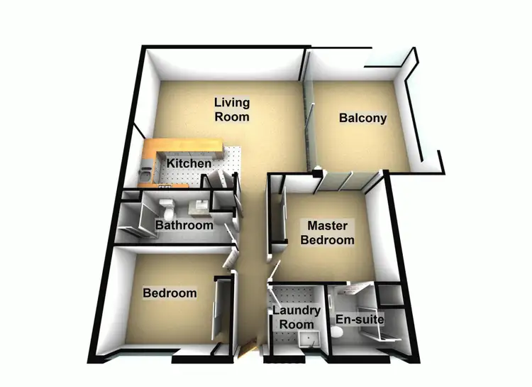 Floorplan of Homely apartment listing, 55/48 Chermside Street, Teneriffe QLD 4005