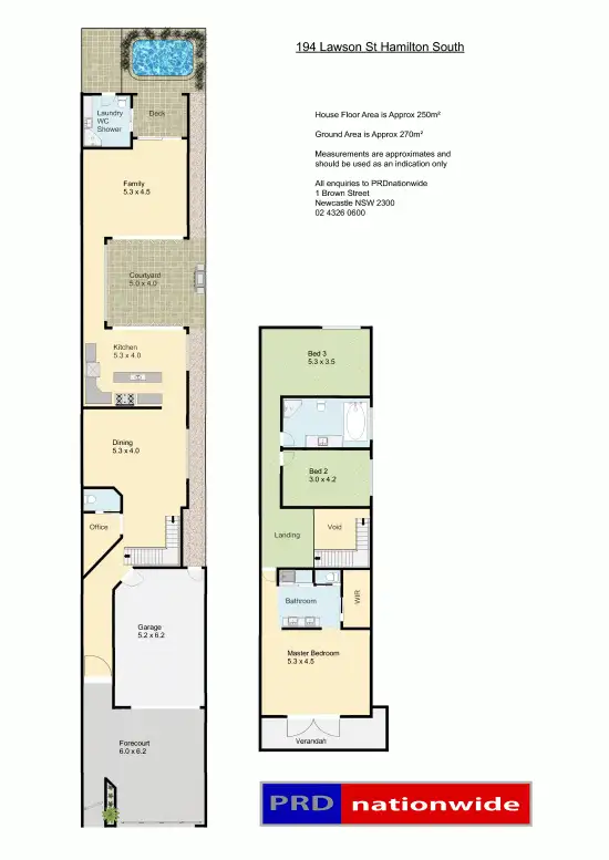 Floorplan of Homely house listing, 194 Lawson Street OLD, Hamilton South NSW 2303