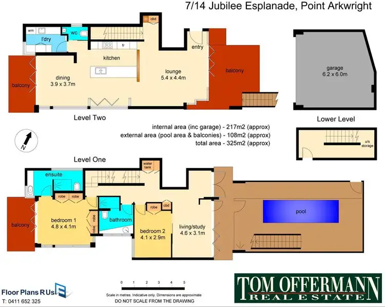 Floorplan of Homely unit listing, 7/14 Jubilee Esplanade, Coolum Beach QLD 4573