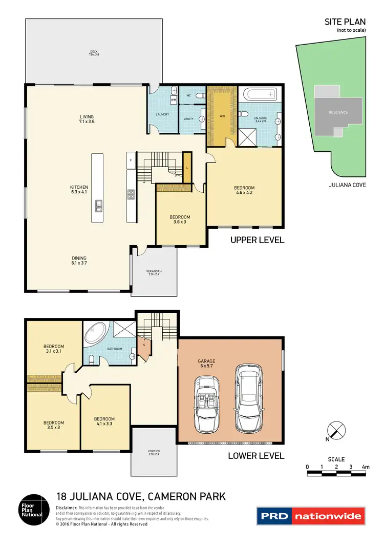 Floorplan of Homely house listing, 18 Juliana Cove, Cameron Park NSW 2285