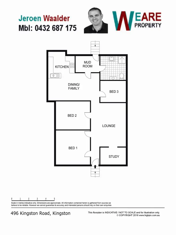 Floorplan of Homely house listing, 496 Kingston rd, Kingston QLD 4114