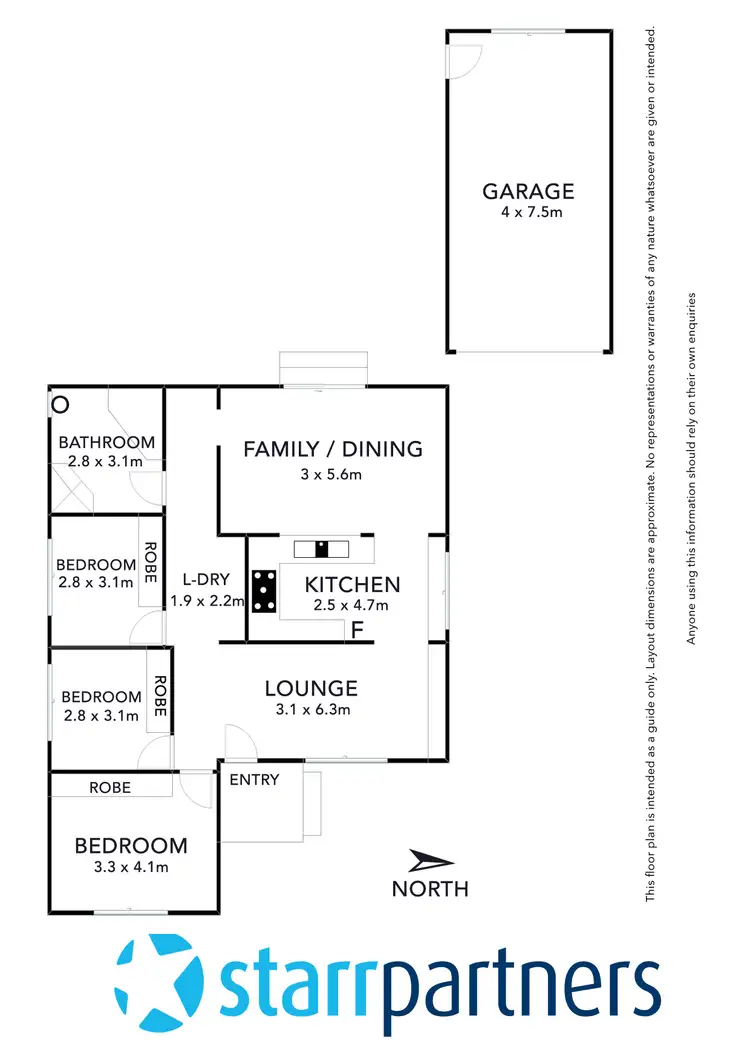 Floorplan of Homely house listing, 8 Memphis Street, Mount Druitt NSW 2770