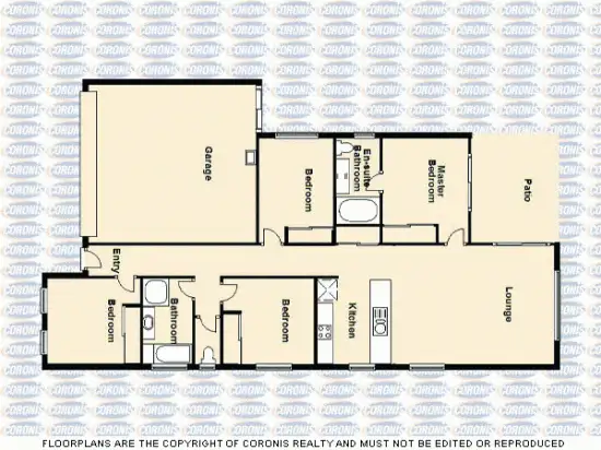 Floorplan of Homely house listing, 58 Menara Circuit, North Lakes QLD 4509