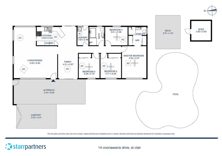 Floorplan of Homely house listing, 14 Coonawarra Drive, St Clair NSW 2759
