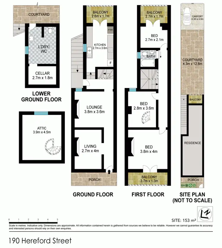 Floorplan of Homely house listing, 190 Hereford St, Forest Lodge NSW 2037