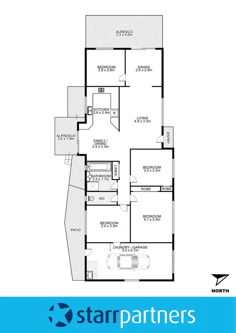 Floorplan of Homely house listing, 14 Spica Place, Erskine Park NSW 2759