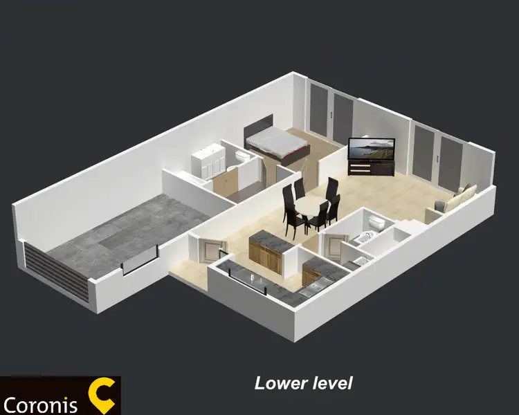 Floorplan of Homely townhouse listing, 26/43-55 Brisbane Crescent, Deception Bay QLD 4508
