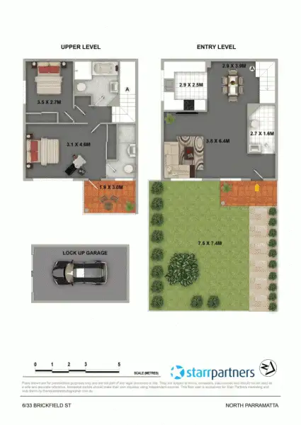 Floorplan of Homely unit listing, 6/33-41 Brickfield Street, North Parramatta NSW 2151