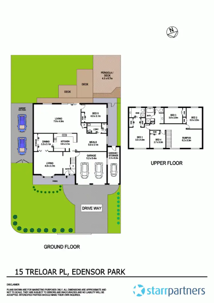 Floorplan of Homely house listing, 15 Treloar Place, Edensor Park NSW 2176