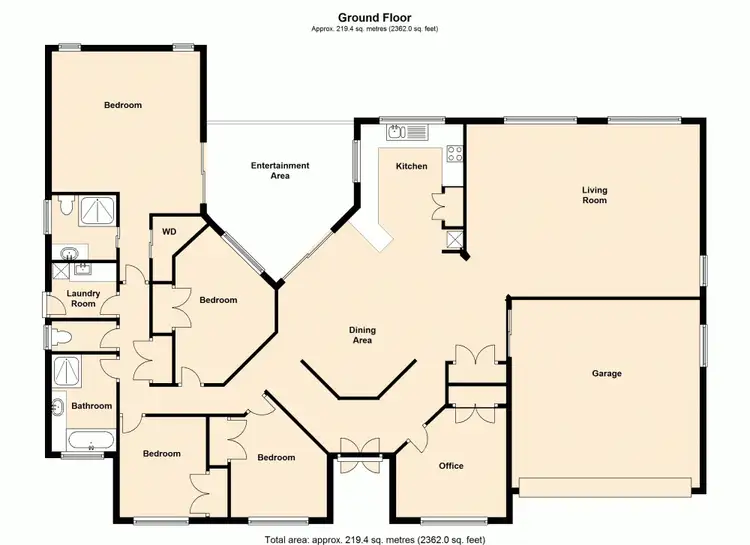 Floorplan of Homely house listing, 5 Brian Morrison Drive, Albany Creek QLD 4035
