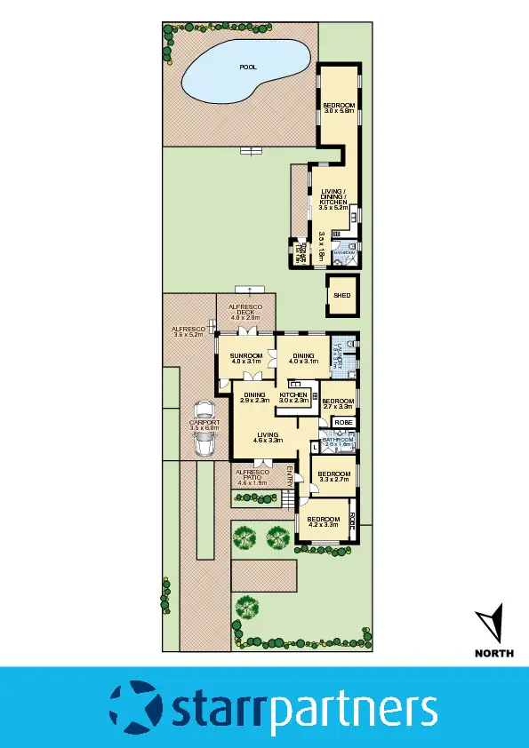 Floorplan of Homely house listing, 22 Cutler Avenue, St Marys NSW 2760