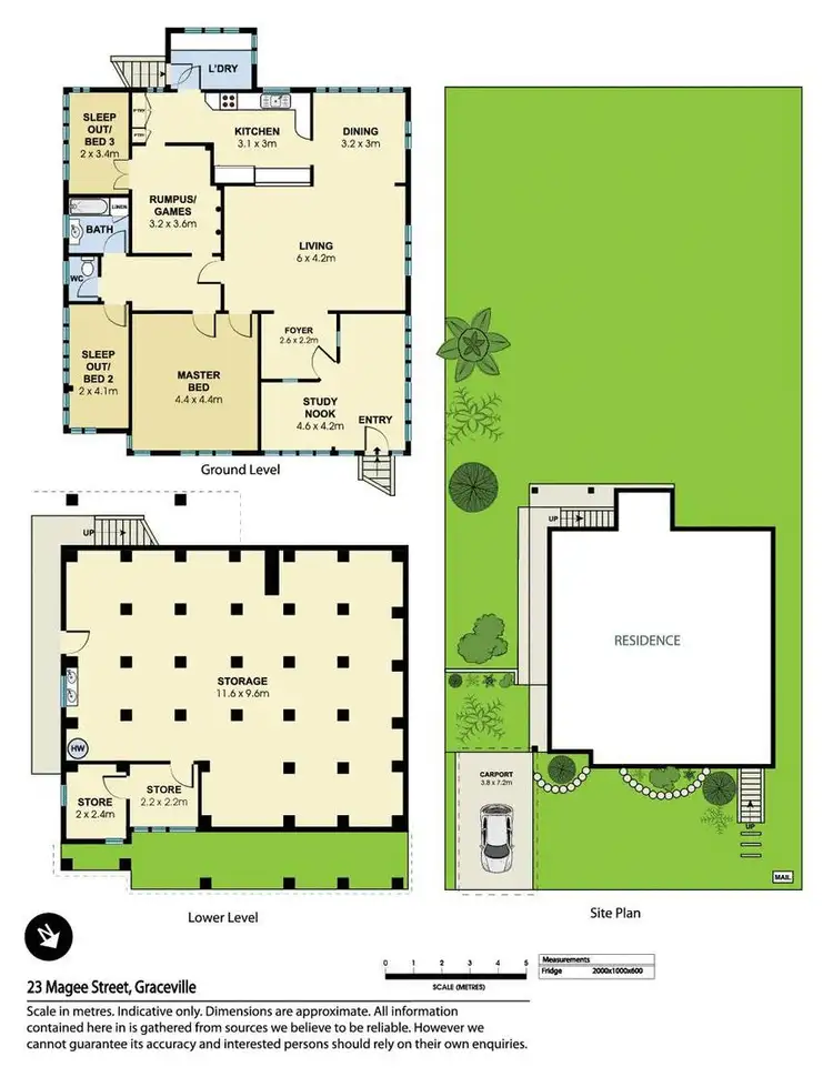 Floorplan of Homely house listing, 23 Magee Street, Graceville QLD 4075