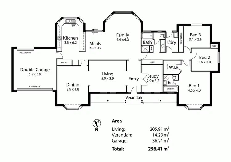 Floorplan of Homely house listing, 230 Paechtown Road, Hahndorf SA 5245