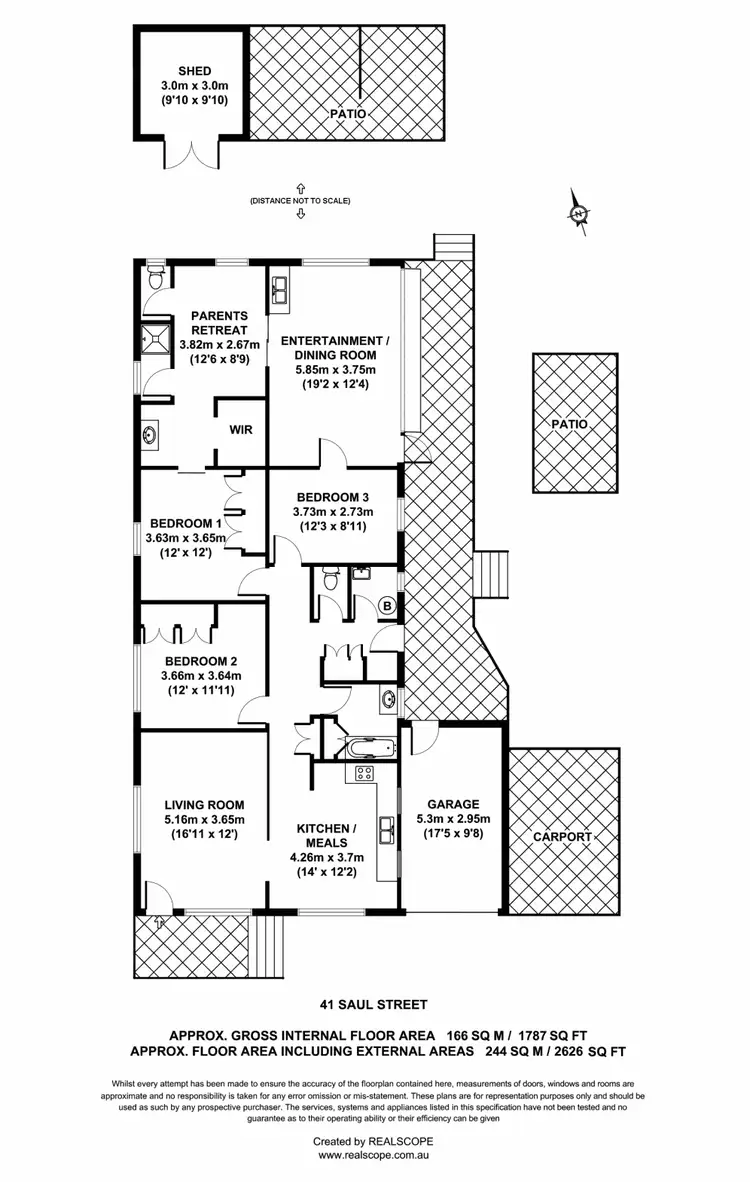 Floorplan of Homely house listing, 41 Saul Street, Brighton QLD 4017
