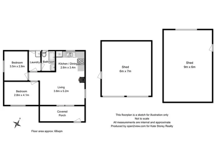Floorplan of Homely rural property listing, 165 Woods Road, Kellevie TAS 7176