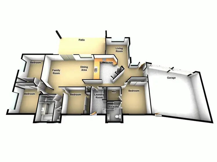 Floorplan of Homely house listing, 20 Bearke Place, Bracken Ridge QLD 4017