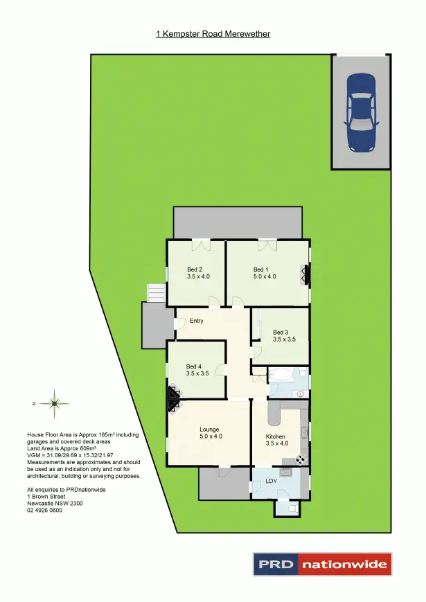 Floorplan of Homely house listing, 1 Kempster Road, Merewether NSW 2291