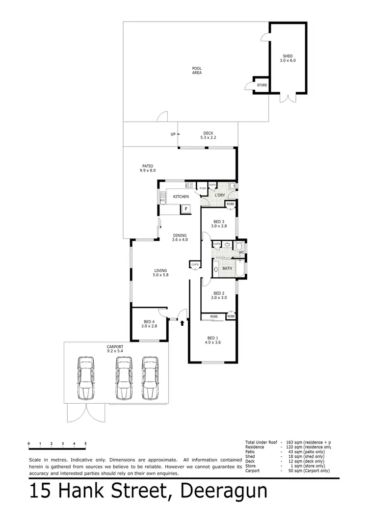 Floorplan of Homely house listing, 15 Hank Street, Deeragun QLD 4818