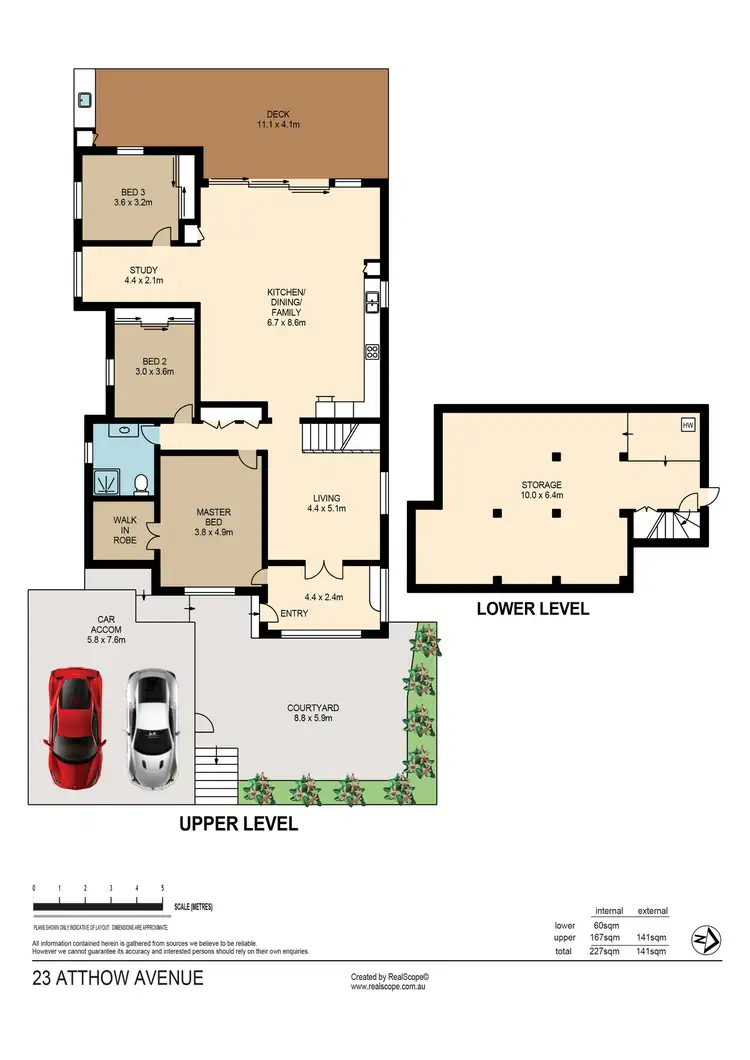 Floorplan of Homely house listing, 23 Atthow Avenue, Ashgrove QLD 4060