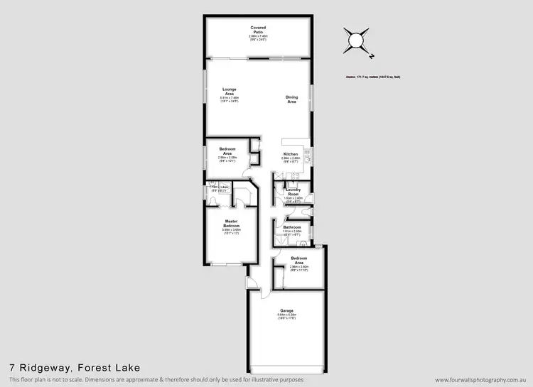 Floorplan of Homely house listing, 7 Ridgeway Street, Forest Lake QLD 4078