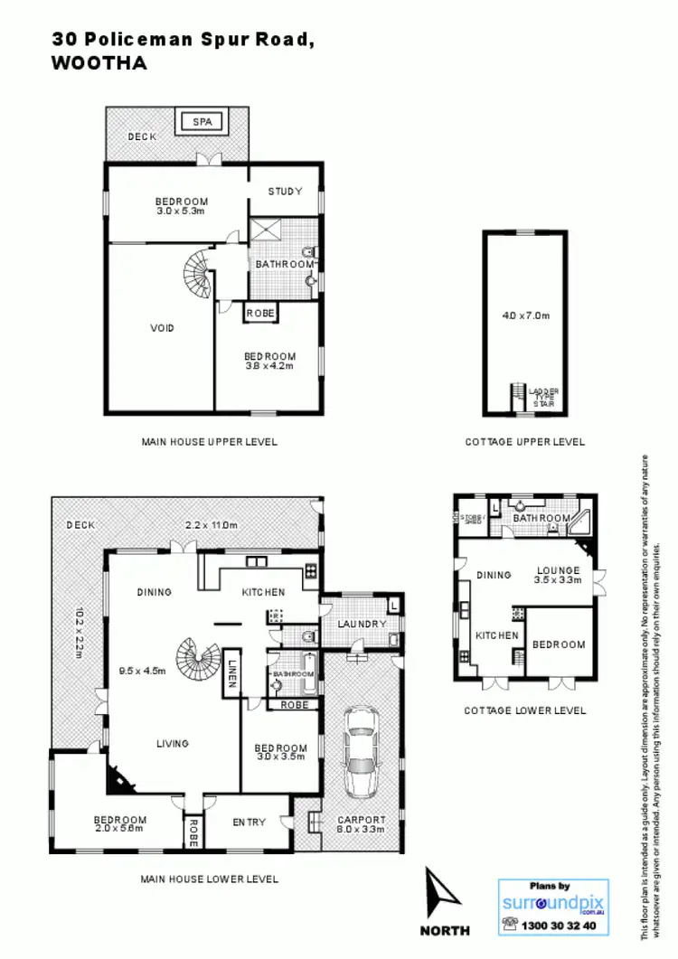 Floorplan of Homely house listing, 30 Policeman Spur Road, Maleny QLD 4552