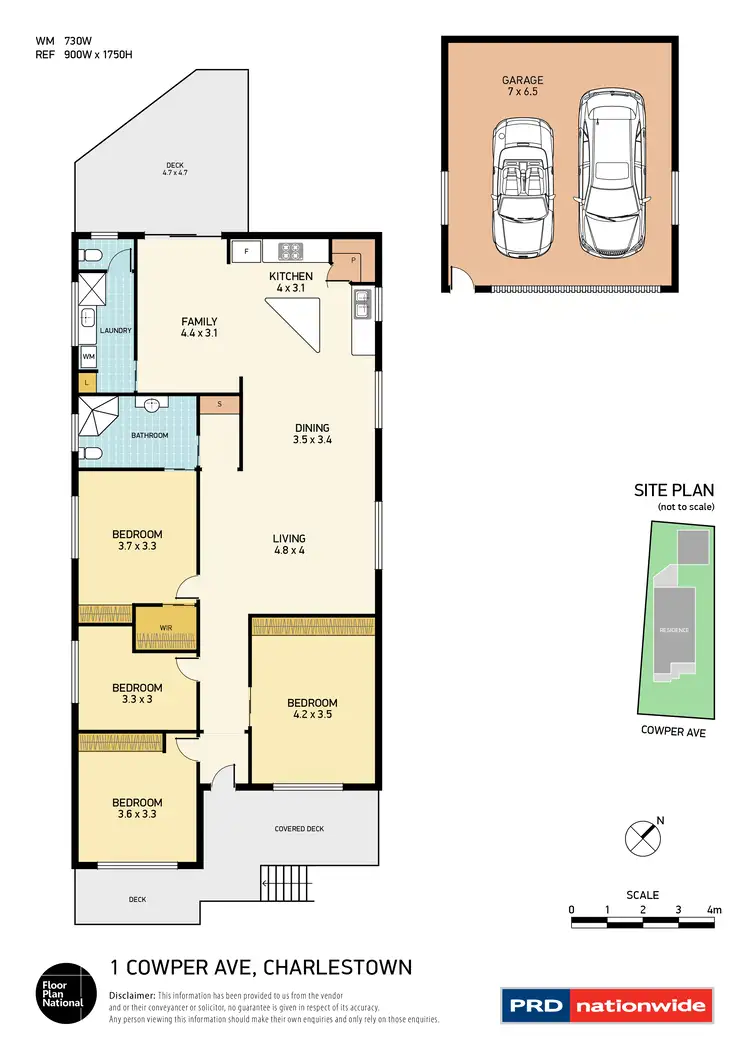 Floorplan of Homely house listing, 1 Cowper Avenue, Charlestown NSW 2290