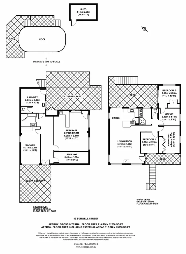 Floorplan of Homely house listing, 36 Sunwell Street, Brighton QLD 4017