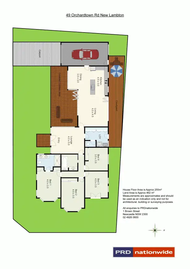 Floorplan of Homely house listing, 49 Orchardtown Road, New Lambton NSW 2305