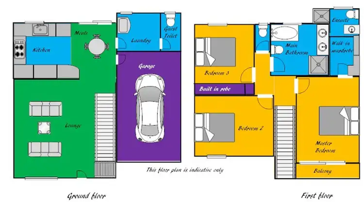 Floorplan of Homely townhouse listing, 2/1 Farr -Jones Court, Daisy Hill QLD 4127