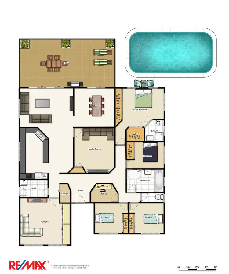 Floorplan of Homely house listing, 2 Juniper Court, Narangba QLD 4504