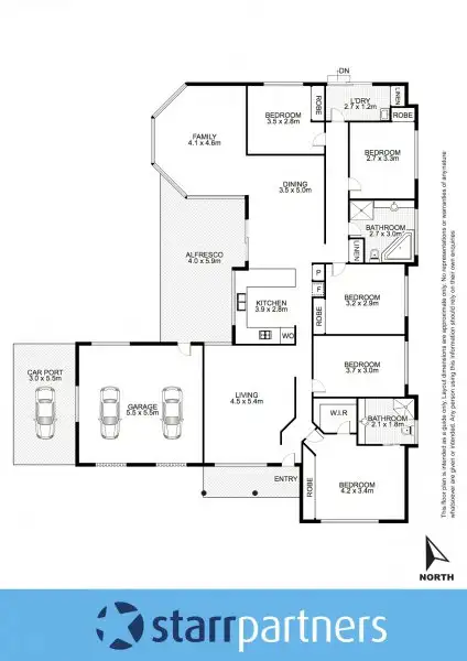 Floorplan of Homely house listing, 19 Utah Place, Erskine Park NSW 2759