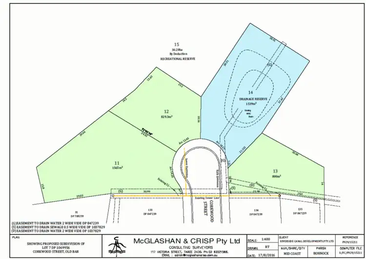Floorplan of Homely land listing, Lot 13 Corkwood Street, Old Bar NSW 2430
