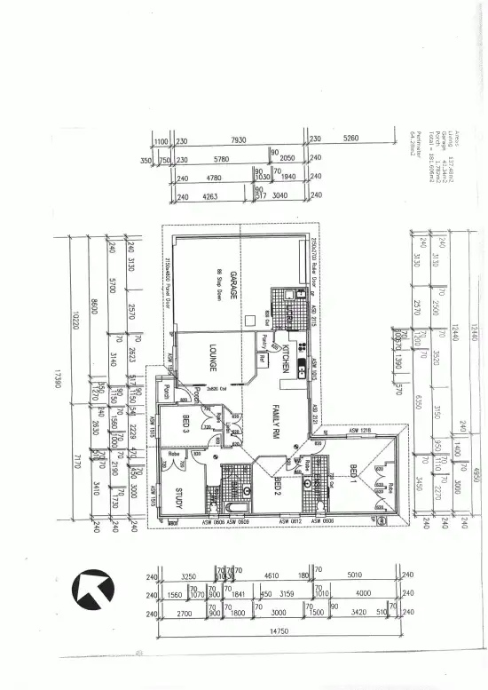 Floorplan of Homely house listing, 3 Penlee Road, Tamworth NSW 2340