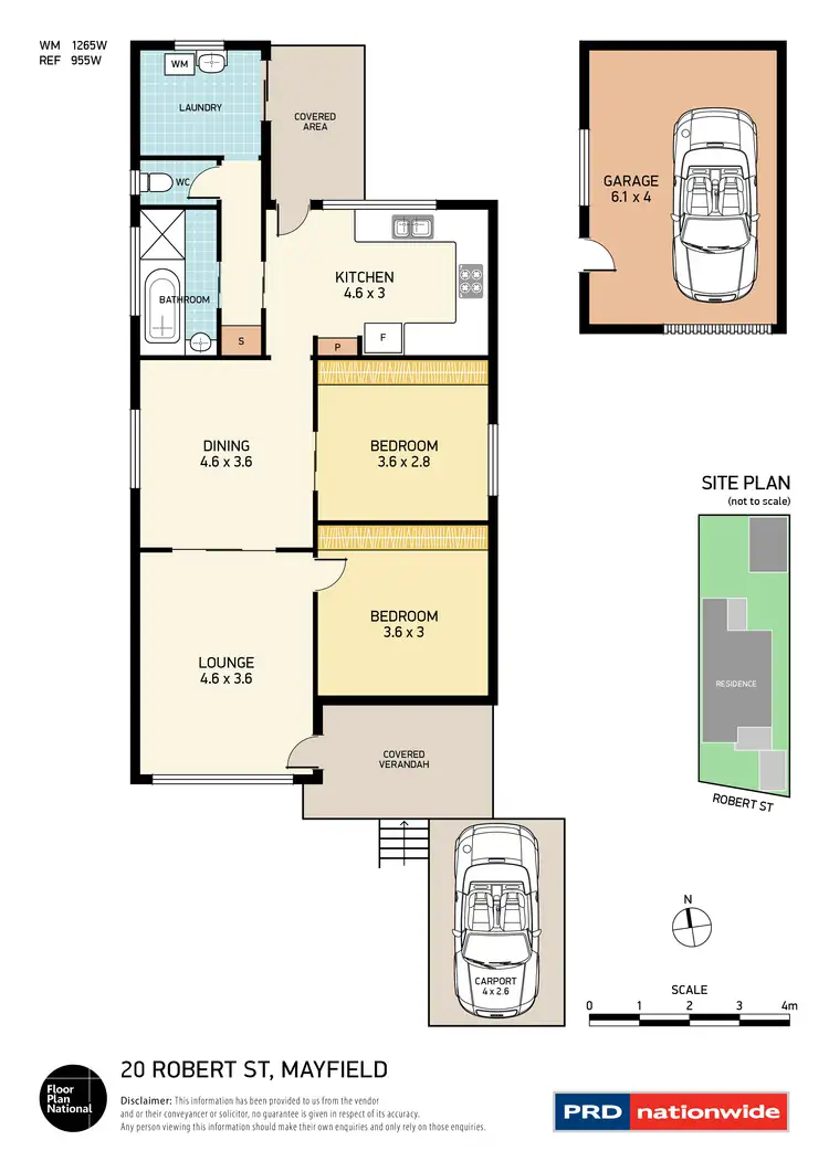Floorplan of Homely house listing, 20 Robert Street, Mayfield NSW 2304