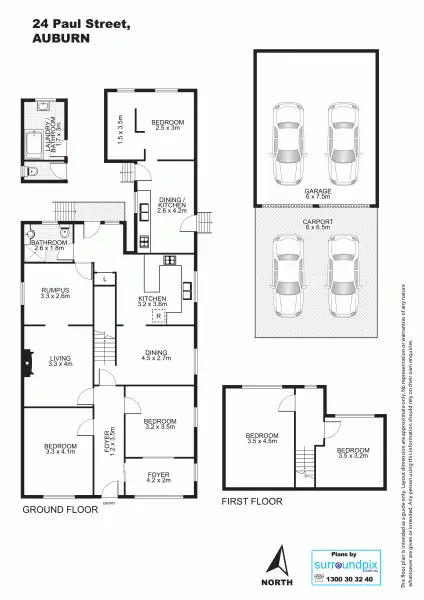 Floorplan of Homely house listing, 24 Paul Street, Auburn NSW 2144