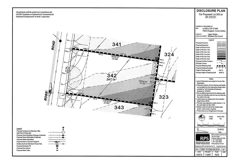 Floorplan of Homely land listing, 342/81 Ross Road, Upper Kedron QLD 4055