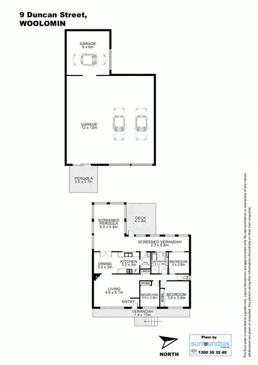 Floorplan of Homely house listing, 9 Duncan Street, Tamworth NSW 2340