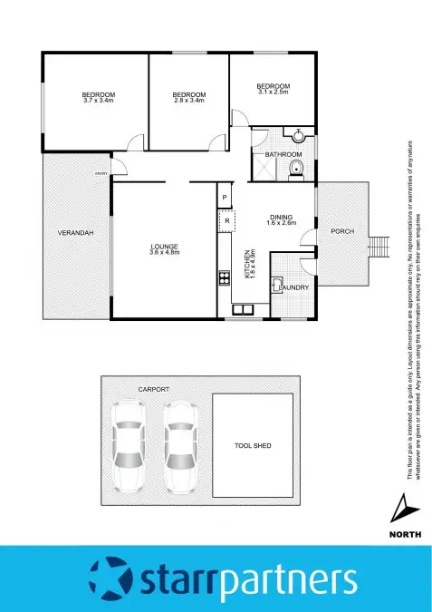 Floorplan of Homely house listing, 31 Melbourne Street, Oxley Park NSW 2760