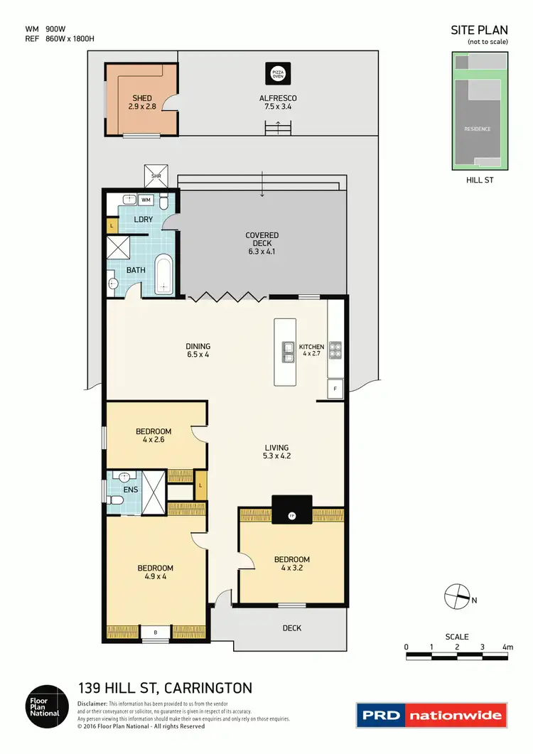Floorplan of Homely house listing, 139 Hill Street, Carrington NSW 2294
