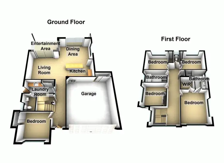 Floorplan of Homely house listing, 3 Ketter Place, Underwood QLD 4119