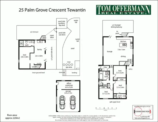 Floorplan of Homely house listing, 25 Palm Grove Cr, Tewantin QLD 4565
